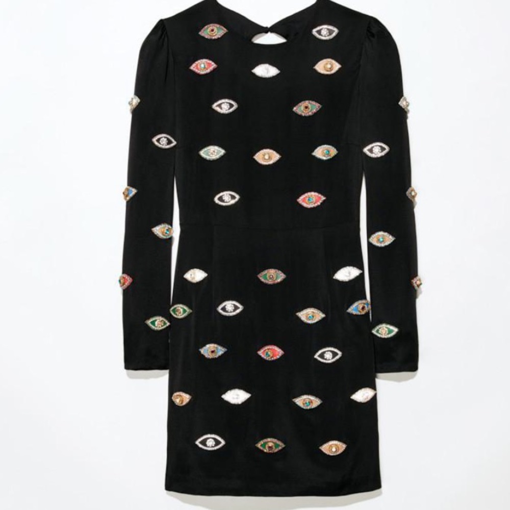 ISO Nicole Miller evil eye dress